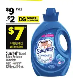 Dollar General Suavitel Liquid Fabric Softener Complete offer