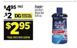 Dollar General Finish Jet-Dry Rinse Aid offer