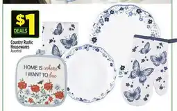 Dollar General Country Rustic Housewares offer