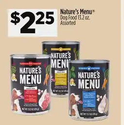 Dollar General Nature's Menu Dog Food offer