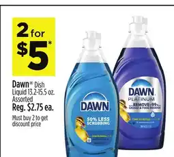Dollar General Dawn Dish Liquid offer