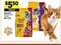 Dollar General Meow Mix Cat Food offer