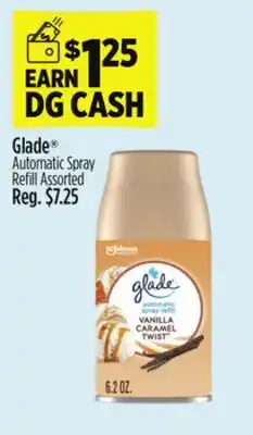 Dollar General Glade Automatic Spray Refill offer