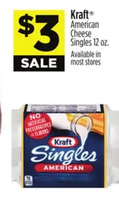 Dollar General Kraft American Cheese Singles offer