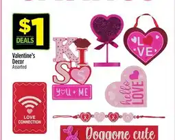 Dollar General Valentine's Decor offer