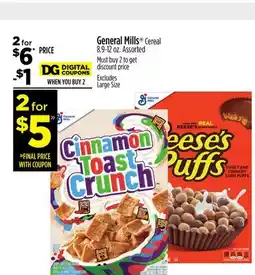Dollar General General Mills Cereal offer