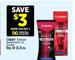 Dollar General Colgate Toothpaste Renewal Series offer