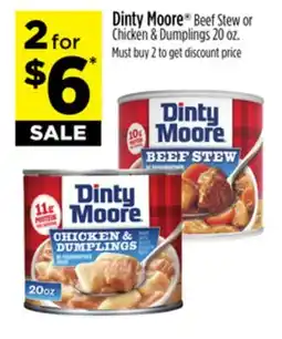 Dollar General Dinty Moore Beef Stew or Chicken & Dumplings offer