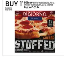 Dollar General DiGiorno Stuffed Crust Pizza 22.2-24.5 oz. or Rising Crust Pizza 24.7-29.3 oz offer