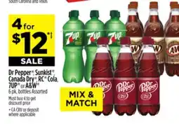 Dollar General Dr Pepper , Sunkist , Canada Dry , RC Cola, 7UP or A & W offer