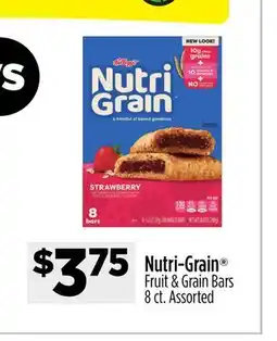 Dollar General Nutri-Grain Fruit & Grain Bars offer