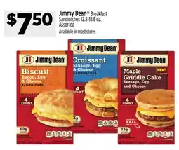 Dollar General Jimmy Dean Breakfast Sandwiches offer