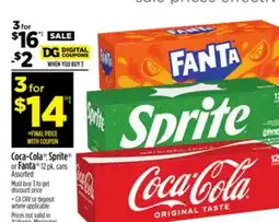 Dollar General Coca-Cola , Sprite or Fanta offer