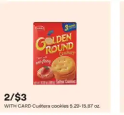 CVS Cuétera cookies 5.29-15.87 oz offer