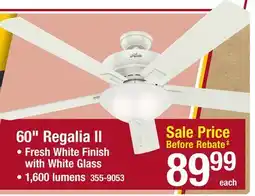 Menards 60 Regalia II offer