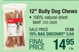Menards 12 Bully Dog Chews offer