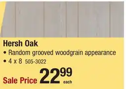 Menards Hersh Oak offer