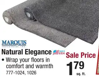 Menards Natural Elegance offer