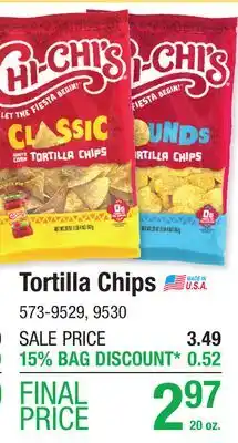 Menards Tortilla Chips offer