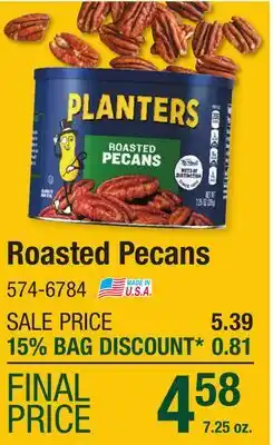 Menards Roasted Pecans offer