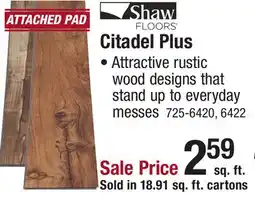Menards Citadel Plus offer