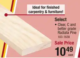 Menards Select offer