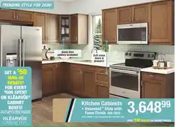 Menards Kitchen Cabinets offer