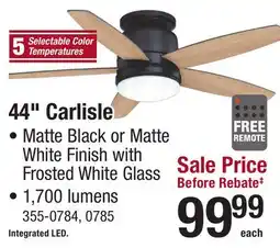 Menards 44 Carlisle offer