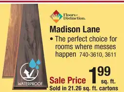 Menards Madison Lane offer
