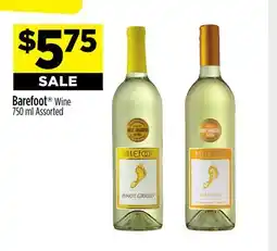 Dollar General Barefoot Wine offer