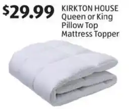 Aldi Kirkton house queen or king pillow top mattress topper offer