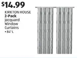 Aldi Kirkton house jacquard window curtains offer