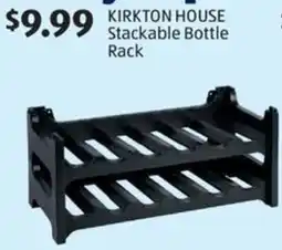 Aldi Kirkton house stackable bottle rack offer