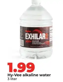 Hy-Vee Hy-Vee alkaline water offer