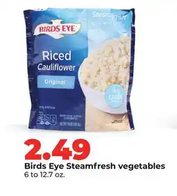 Hy-Vee Birds Eye Steamfresh vegetables offer