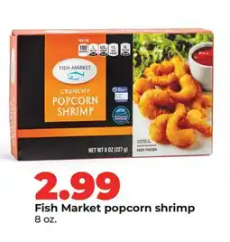 Hy-Vee Fish Market popcorn shrimp offer