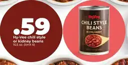 Hy-Vee Hy-Vee chili style or kidney beans offer