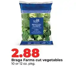 Hy-Vee Braga Farms cut vegetables offer