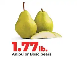 Hy-Vee Anjou or Bosc pears offer