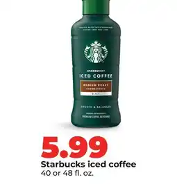 Hy-Vee Starbucks iced coffee offer