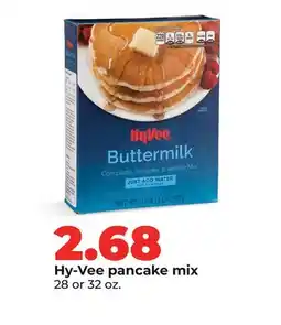 Hy-Vee Hy-Vee pancake mix offer