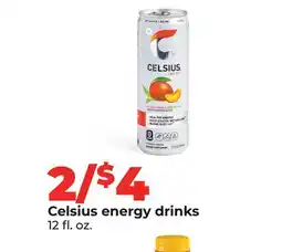 Hy-Vee Celsius energy drinks offer