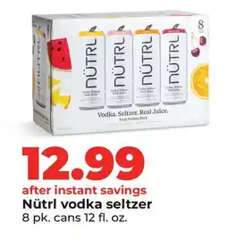 Hy-Vee Nütrl vodka seltzer offer