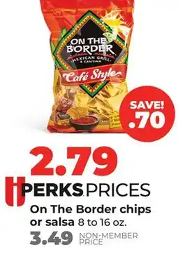 Hy-Vee On The Border chips or salsa offer