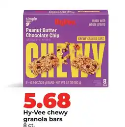 Hy-Vee Hy-Vee chewy granola bars offer
