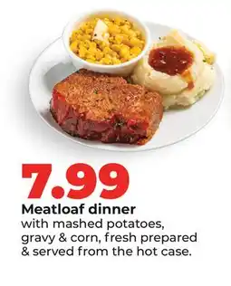 Hy-Vee Meatloaf dinner offer