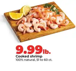 Hy-Vee Cooked shrimp offer