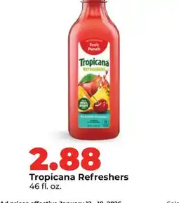 Hy-Vee Tropicana Refreshers offer