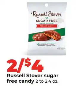 Hy-Vee Russell Stover sugar free candy offer