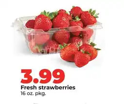 Hy-Vee Fresh strawberries offer